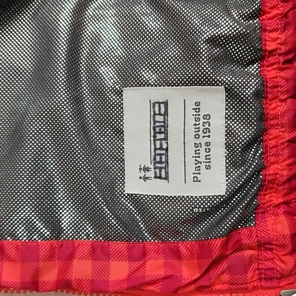 Columbia Red Checkered Pattern Filled Jacket - Picture 10 of 12